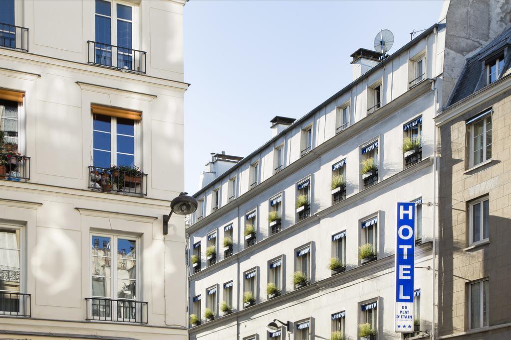 Hôtel du Plat d'Etain Paris Exterior foto