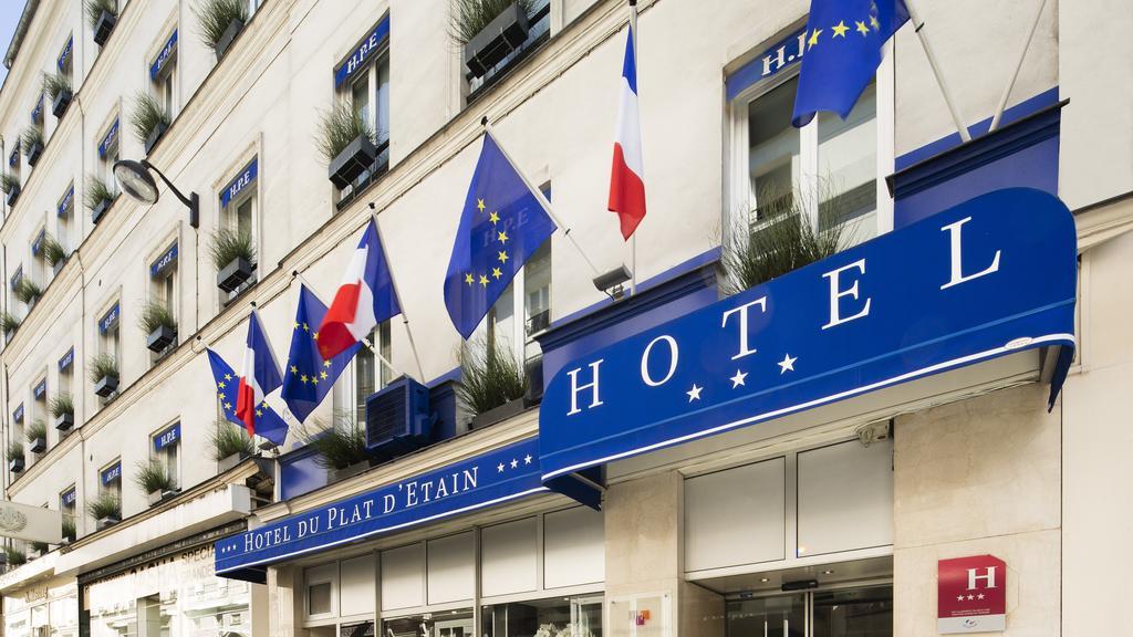 Hôtel du Plat d'Etain Paris Exterior foto